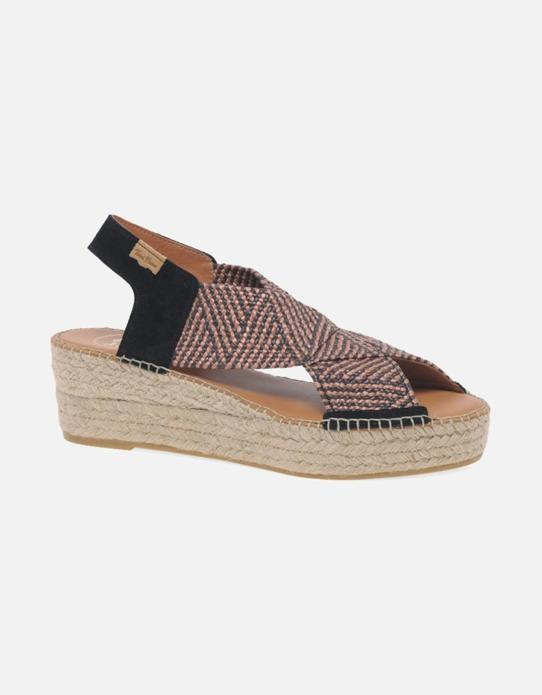 Masai Womens Espadrille Wedge Sandals