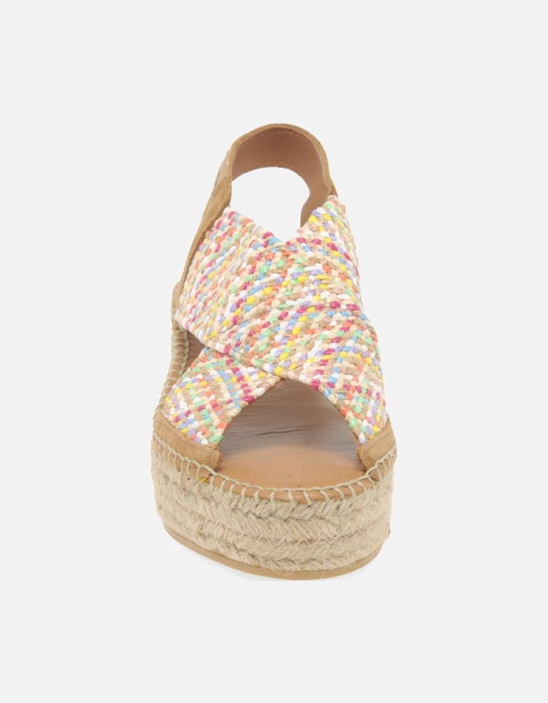 Masai Womens Espadrille Wedge Sandals