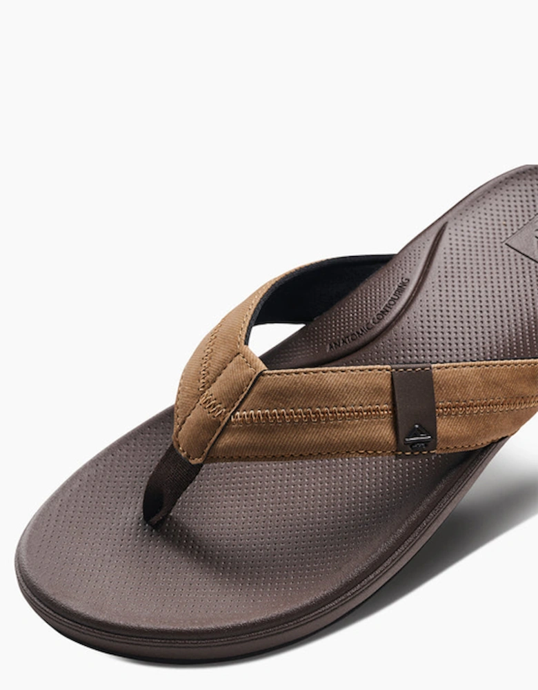 Men's Cushion Phantom 2.0 Flip Flop Brown Tan