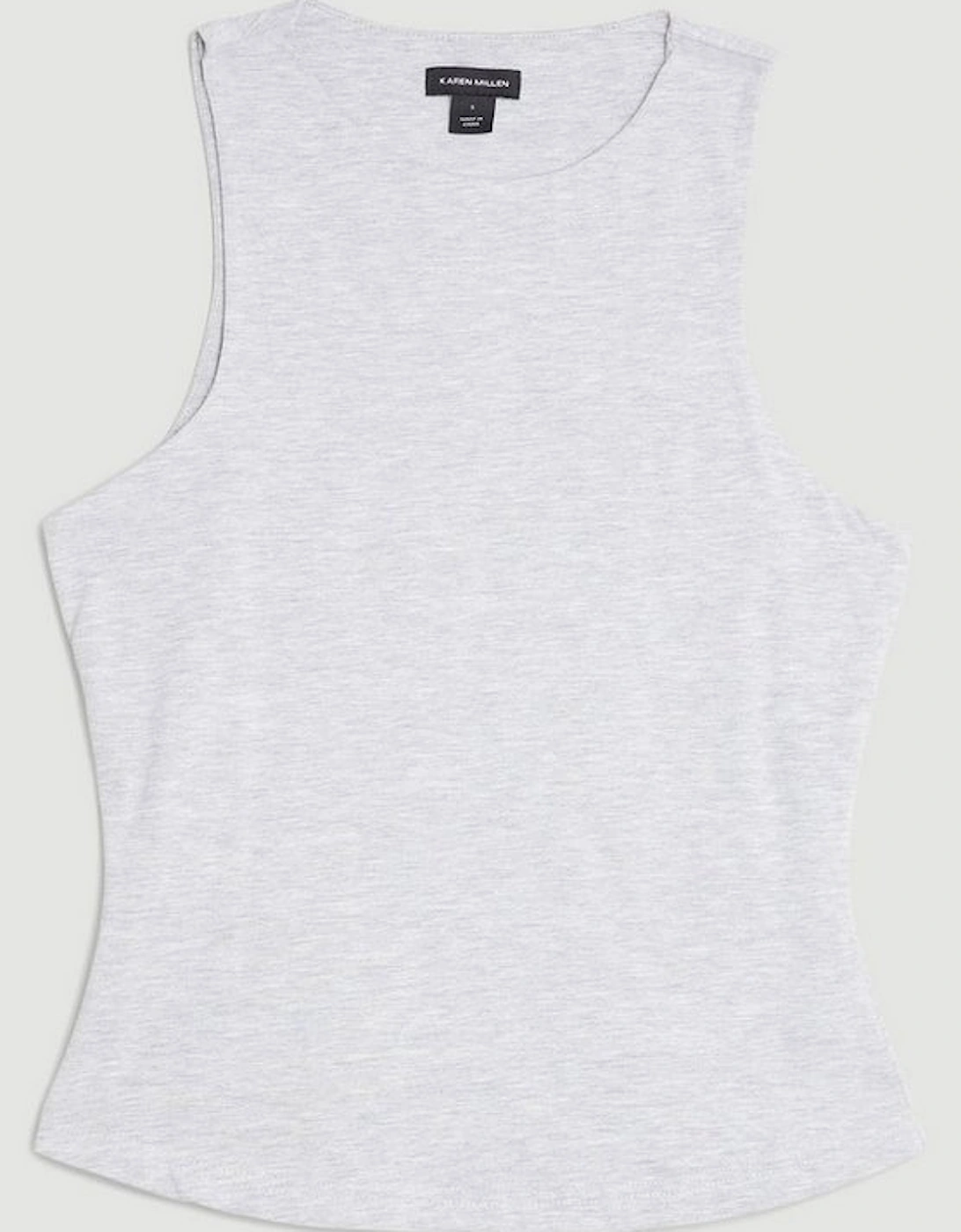 Stretch Cotton Racer Vest