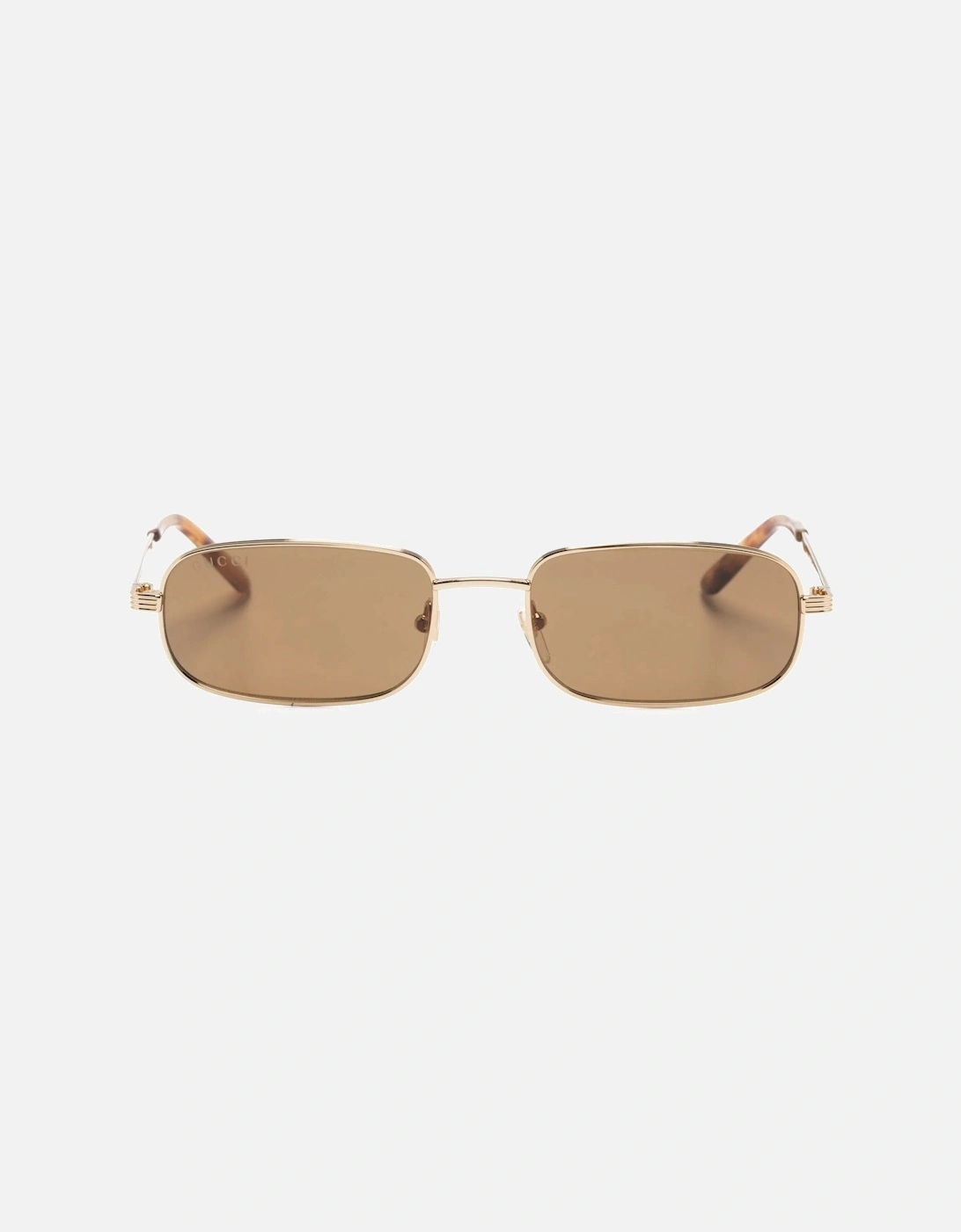 Rectangular Frame Sunglasses Gold, 4 of 3