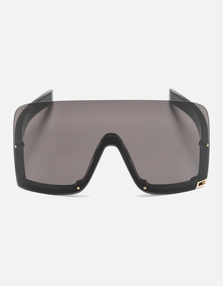 Mask Frame Sunglasses Black