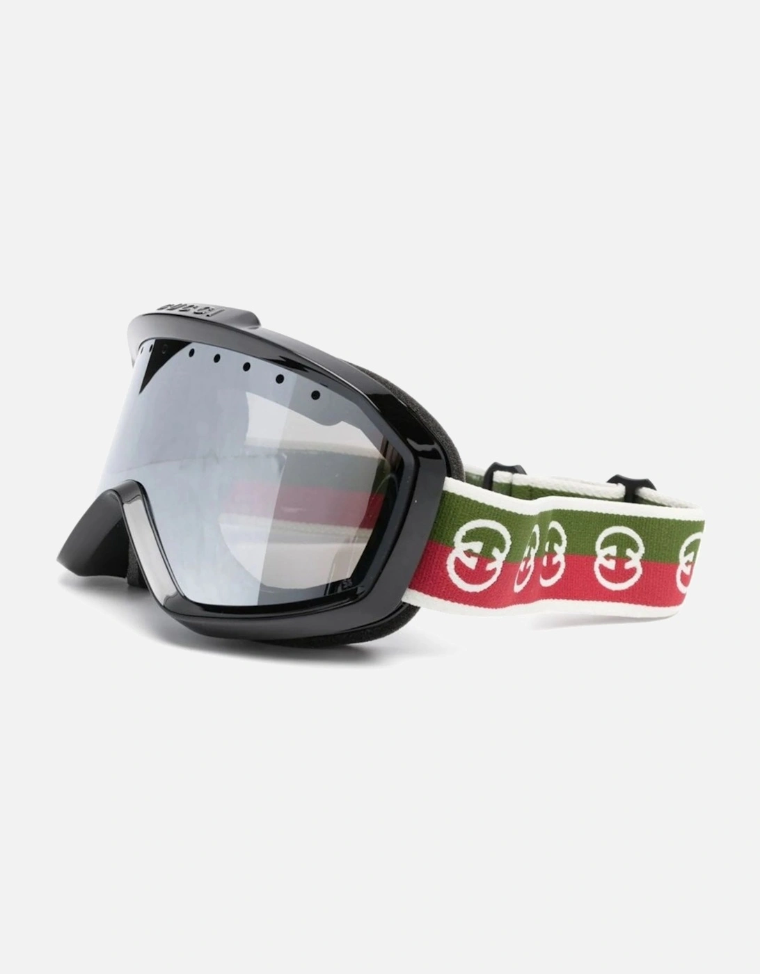 Webbing Strap Ski Goggles Black