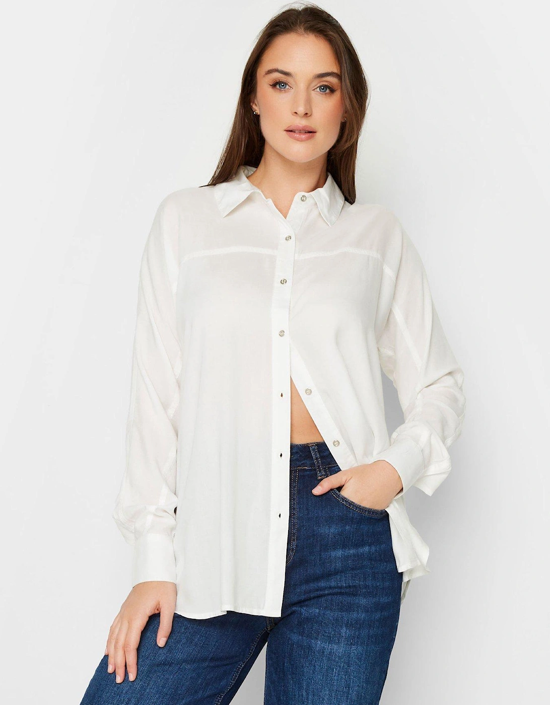 Ivory Long Sleeve Shirt, 2 of 1