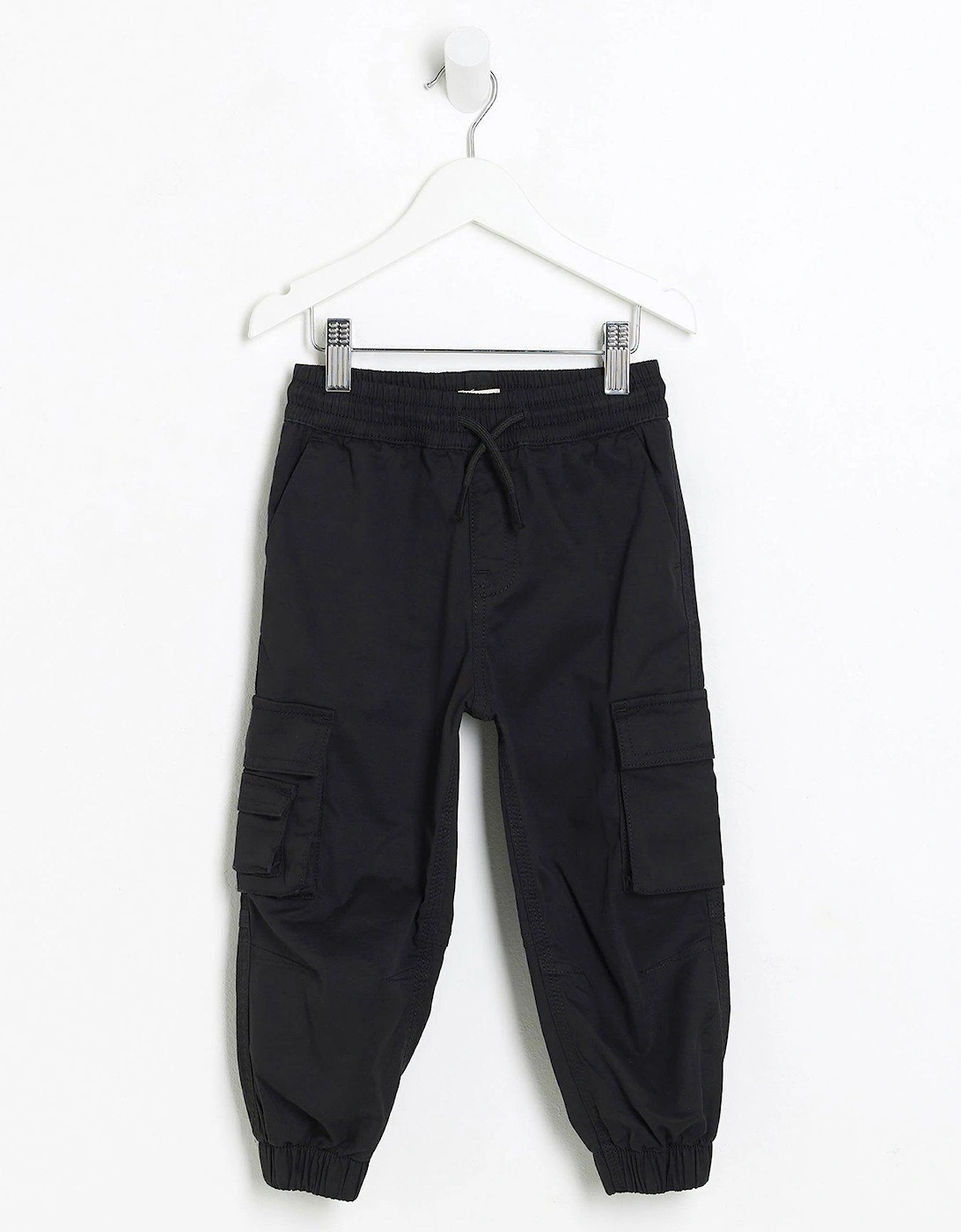 Mini Boys Tech Cargo Trouser - Black, 2 of 1