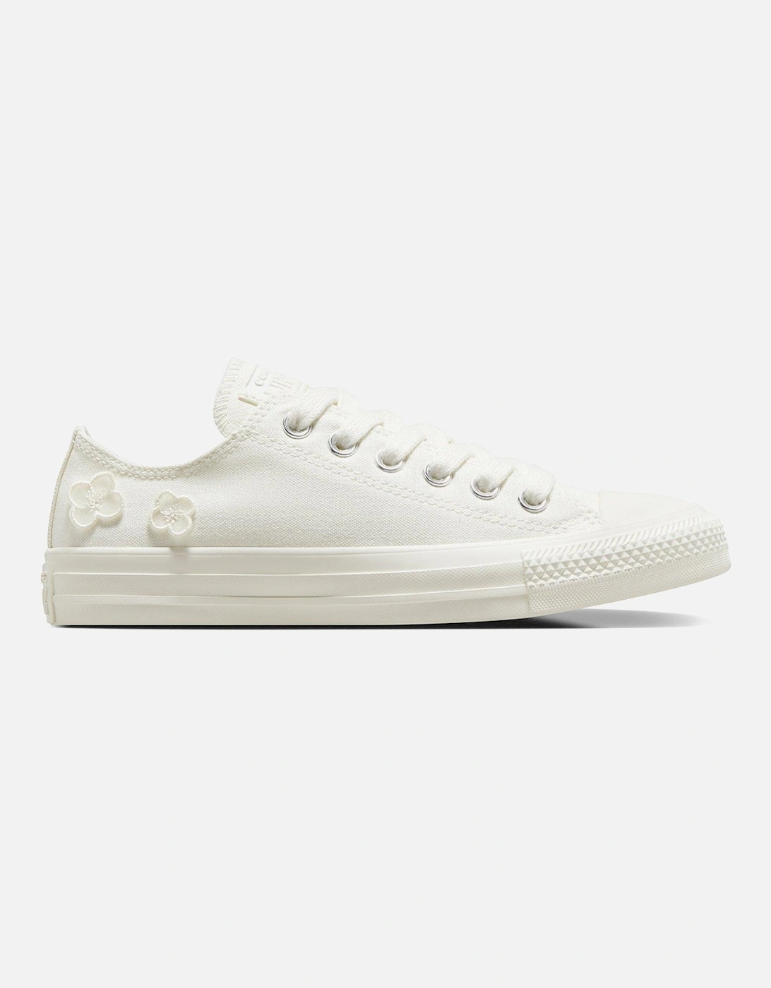 Womens Ox Trainers - Off White, 7 of 6