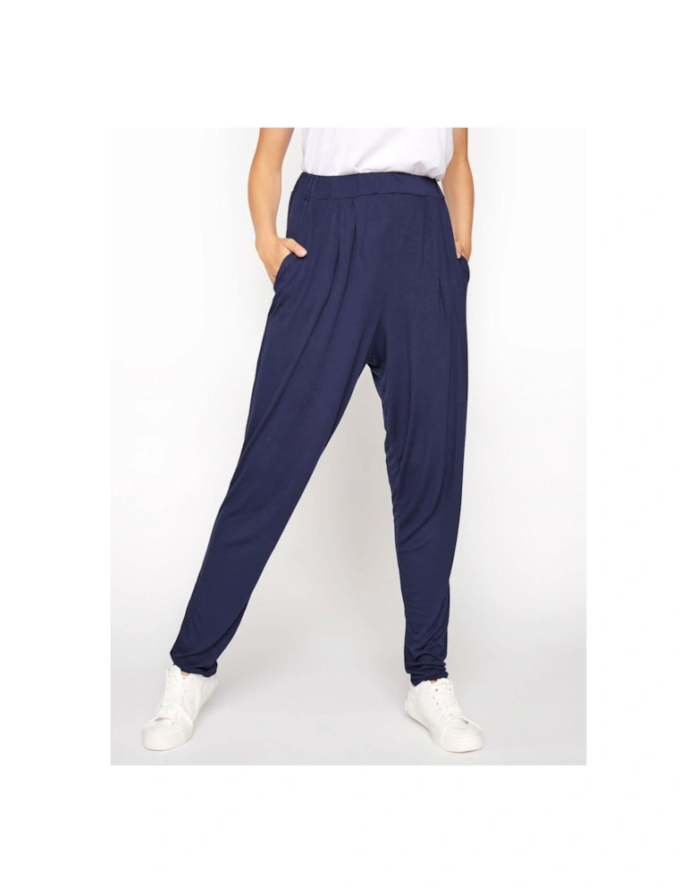 Navy Harem Trouser