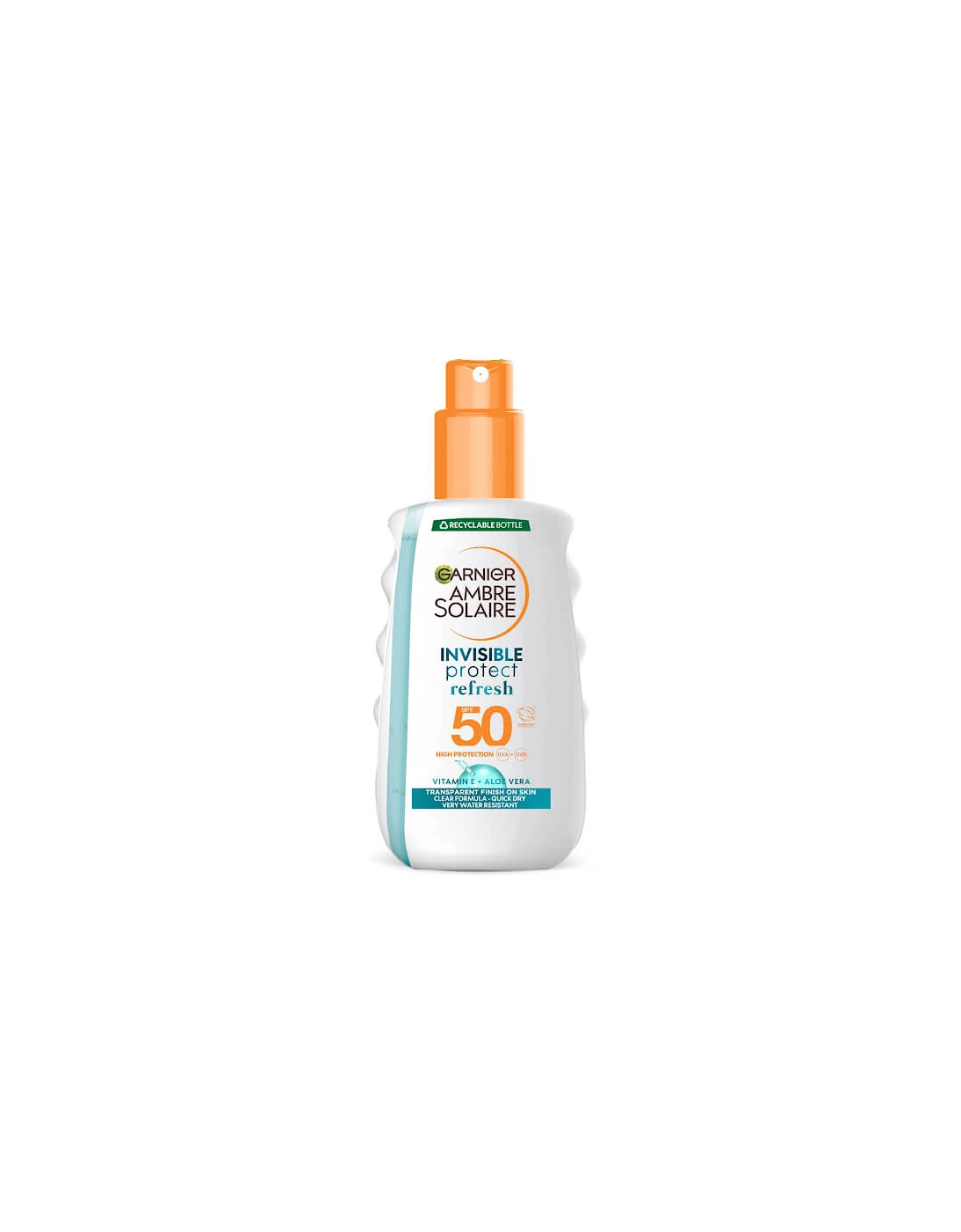 Ambre Solaire Invisible Protect Spray SPF50 Transparent Sun Cream Spray 200ml, 2 of 1