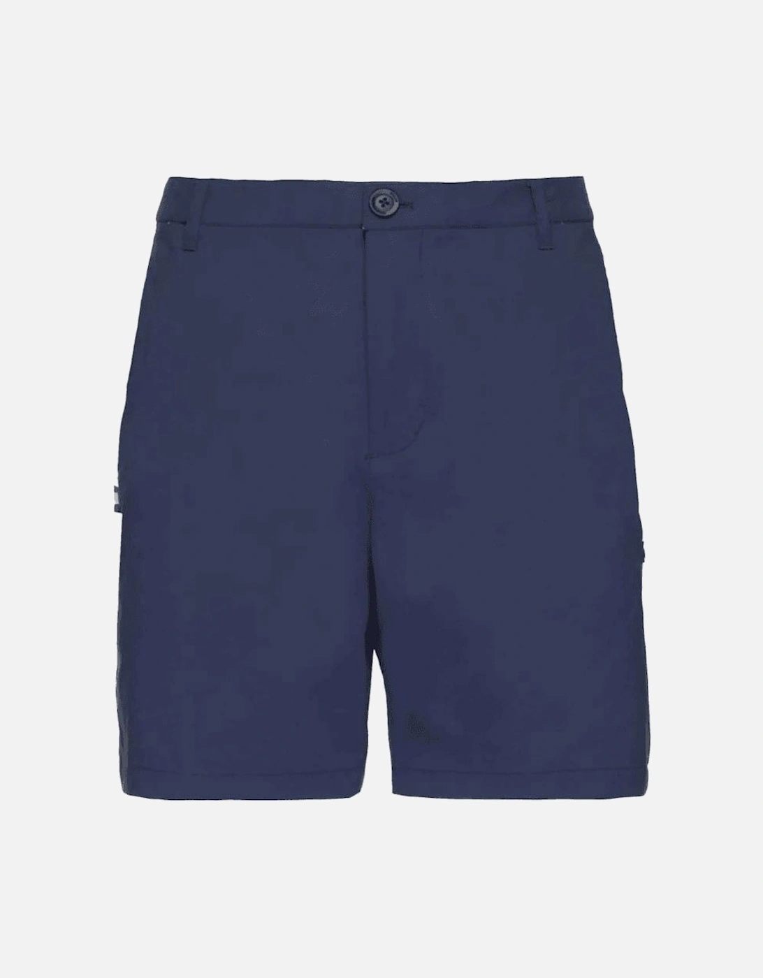 Active Cotton Navy Shorts, 3 of 2
