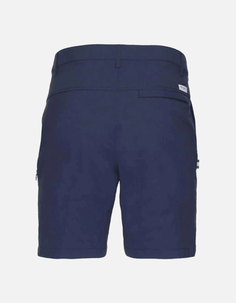 Active Cotton Navy Shorts