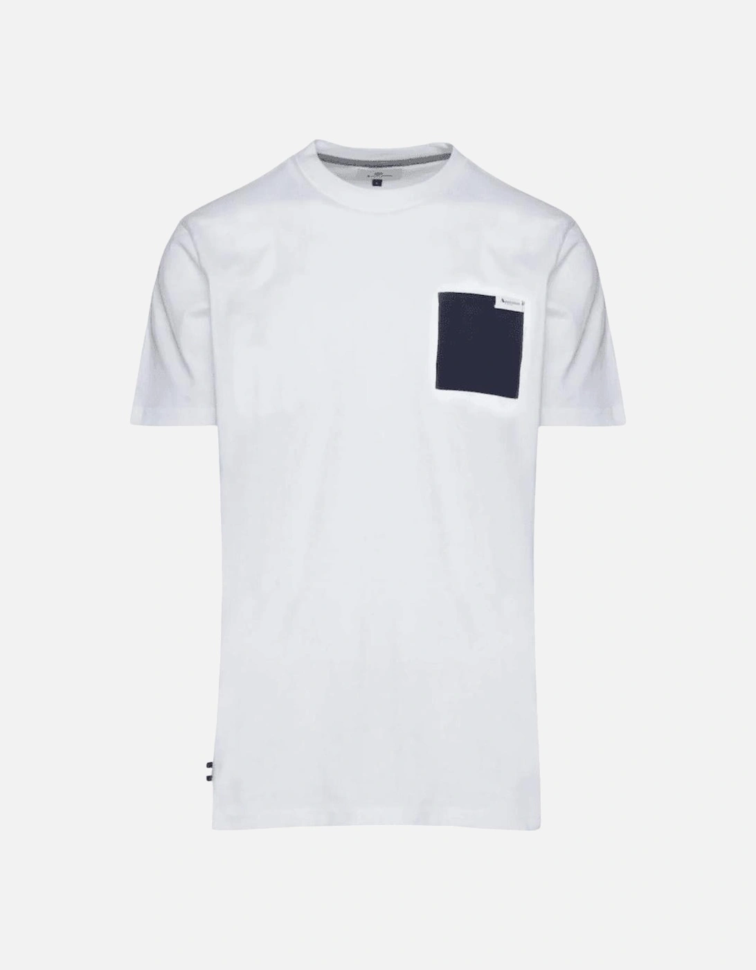 Cotton Print Logo White T-Shirt, 3 of 2