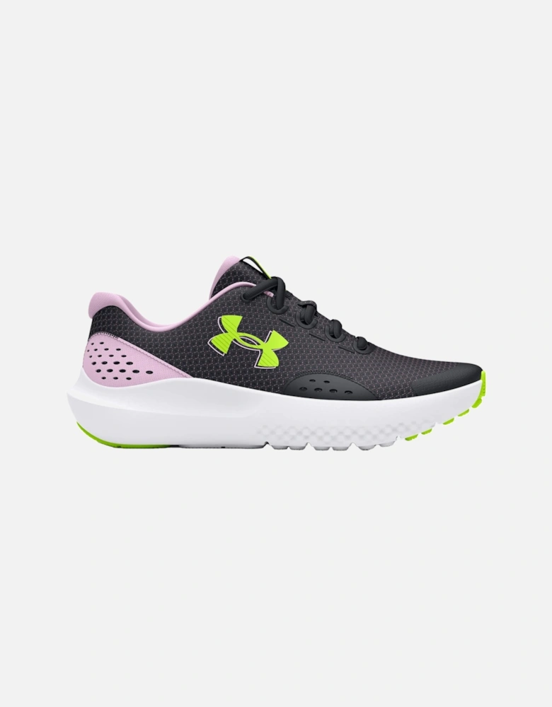 Youths Surge 4 Trainers (Black/Green/Purple)