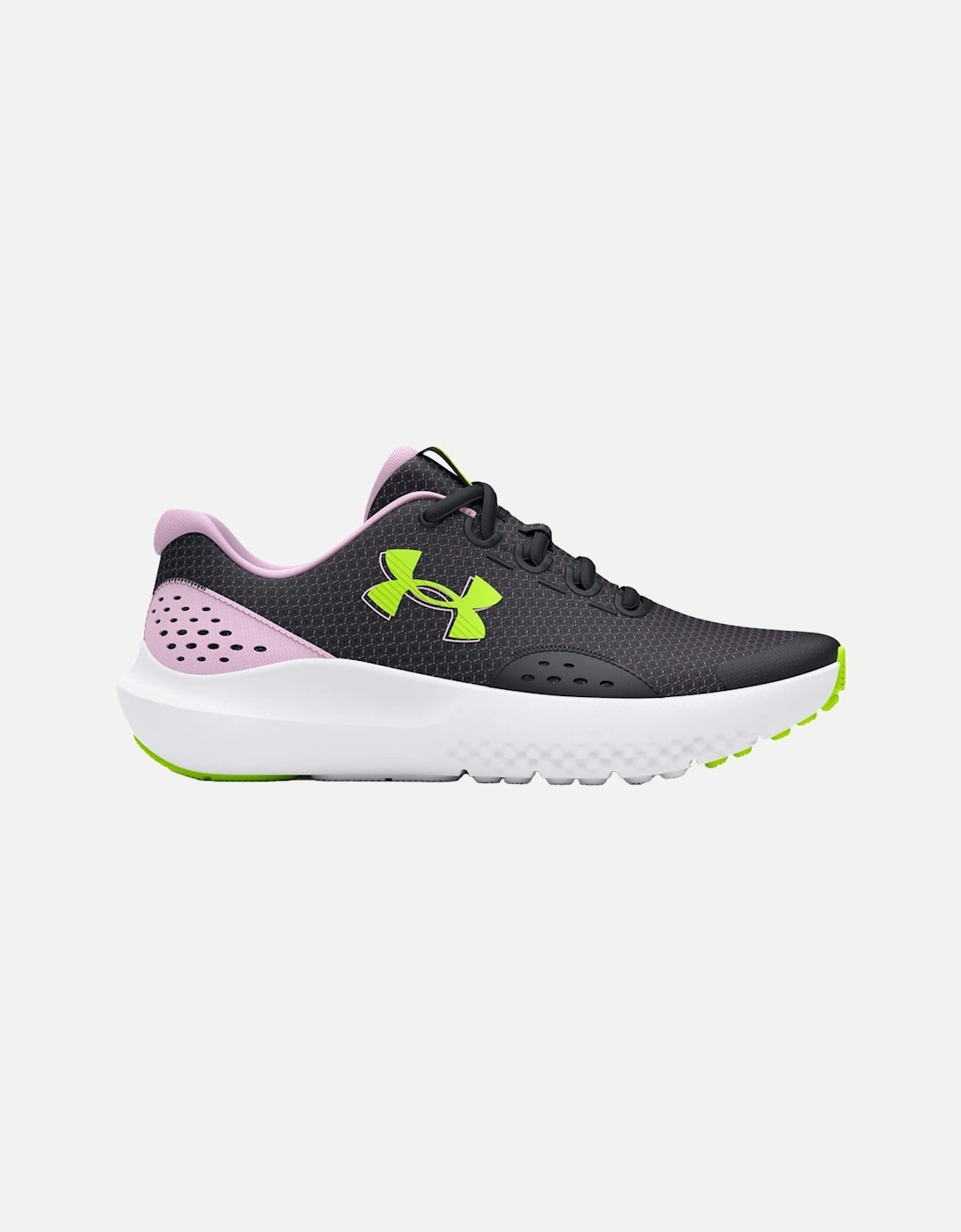 Youths Surge 4 Trainers (Black/Green/Purple), 6 of 5