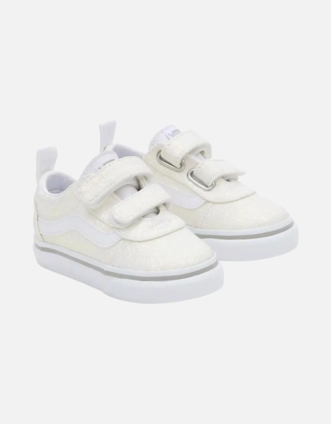 Ward Infants Spring Glitter Trainers (White)