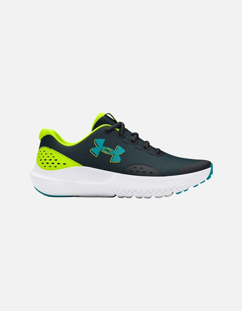 Youths Surge 4 Trainers (Black/Blue/Green)