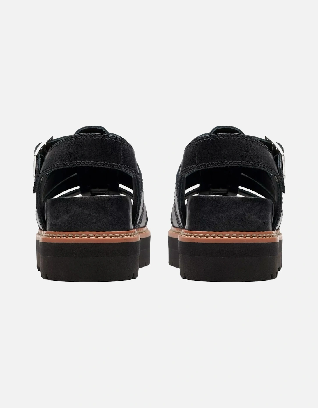 Womens Orianna Twist Sandals (Black)