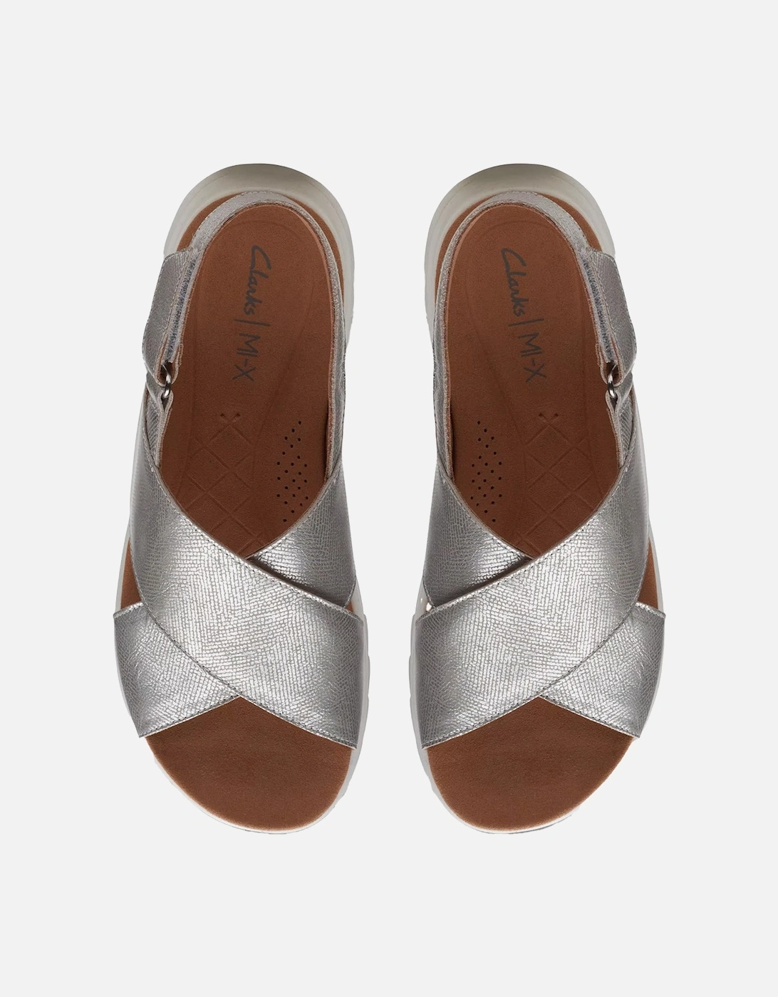 Womens Dashlite Wish Sandals (Silver)