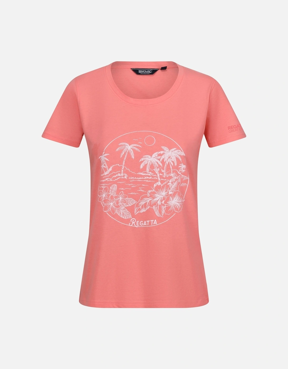 Womens/Ladies Filandra VIII Tropical Island T-Shirt, 6 of 5