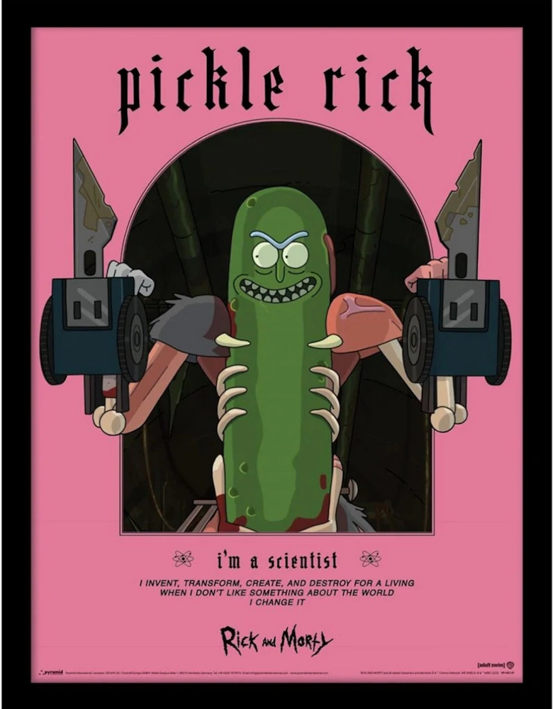 Classrickal Pickle Rick Print