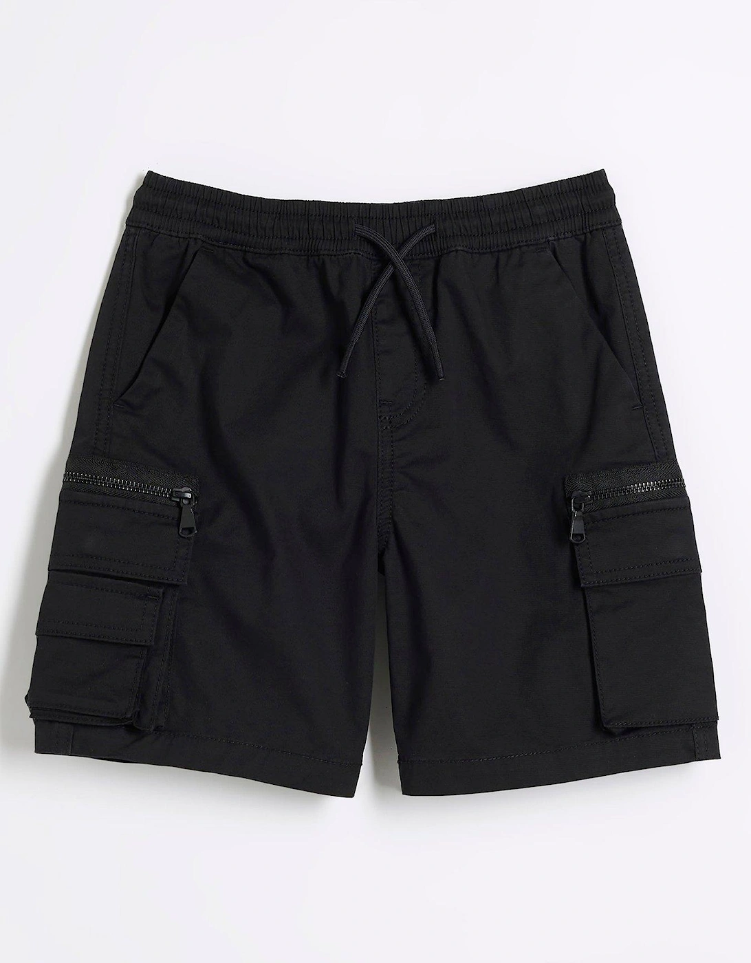 Boys Cargo Shorts - Black, 5 of 4