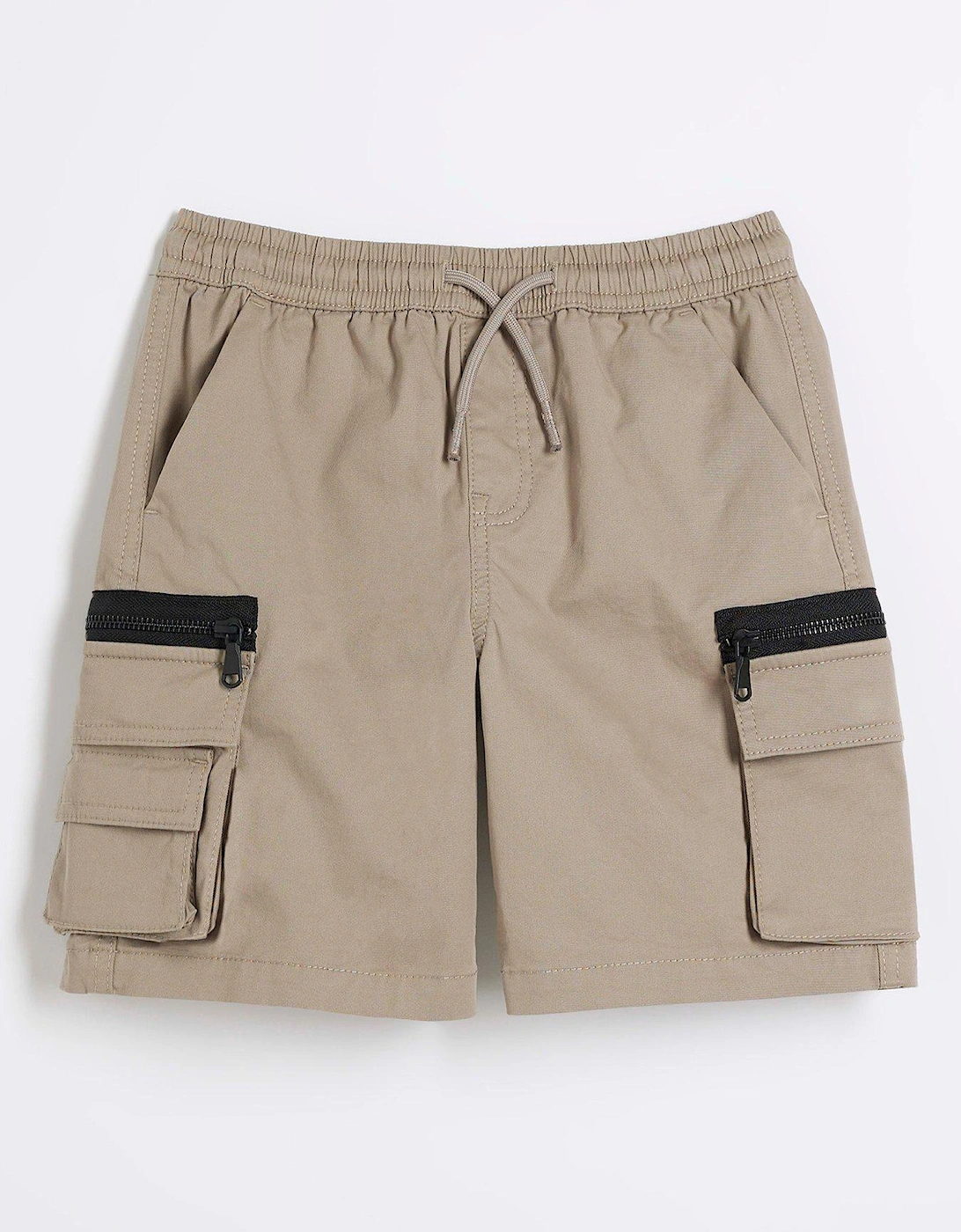 Boys Cargo Shorts - Beige, 2 of 1