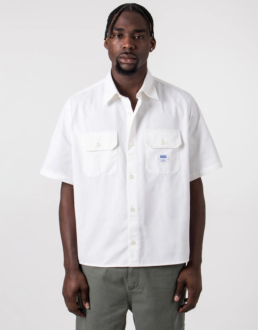 Relaxed Fit Short Sleeve Ekyno Shirt, 4 of 3