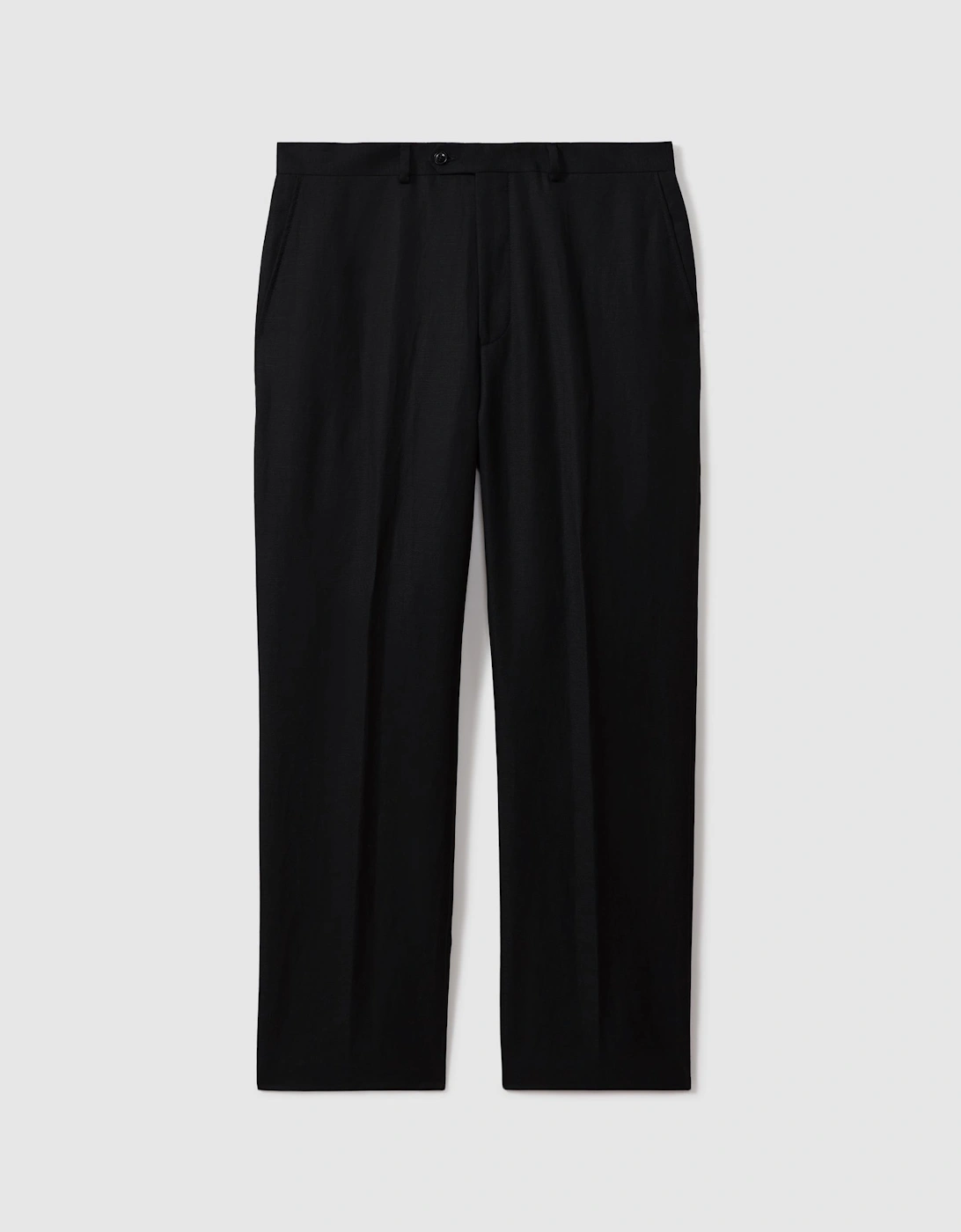 Oscar Jacobson Cotton Twill Trousers, 2 of 1