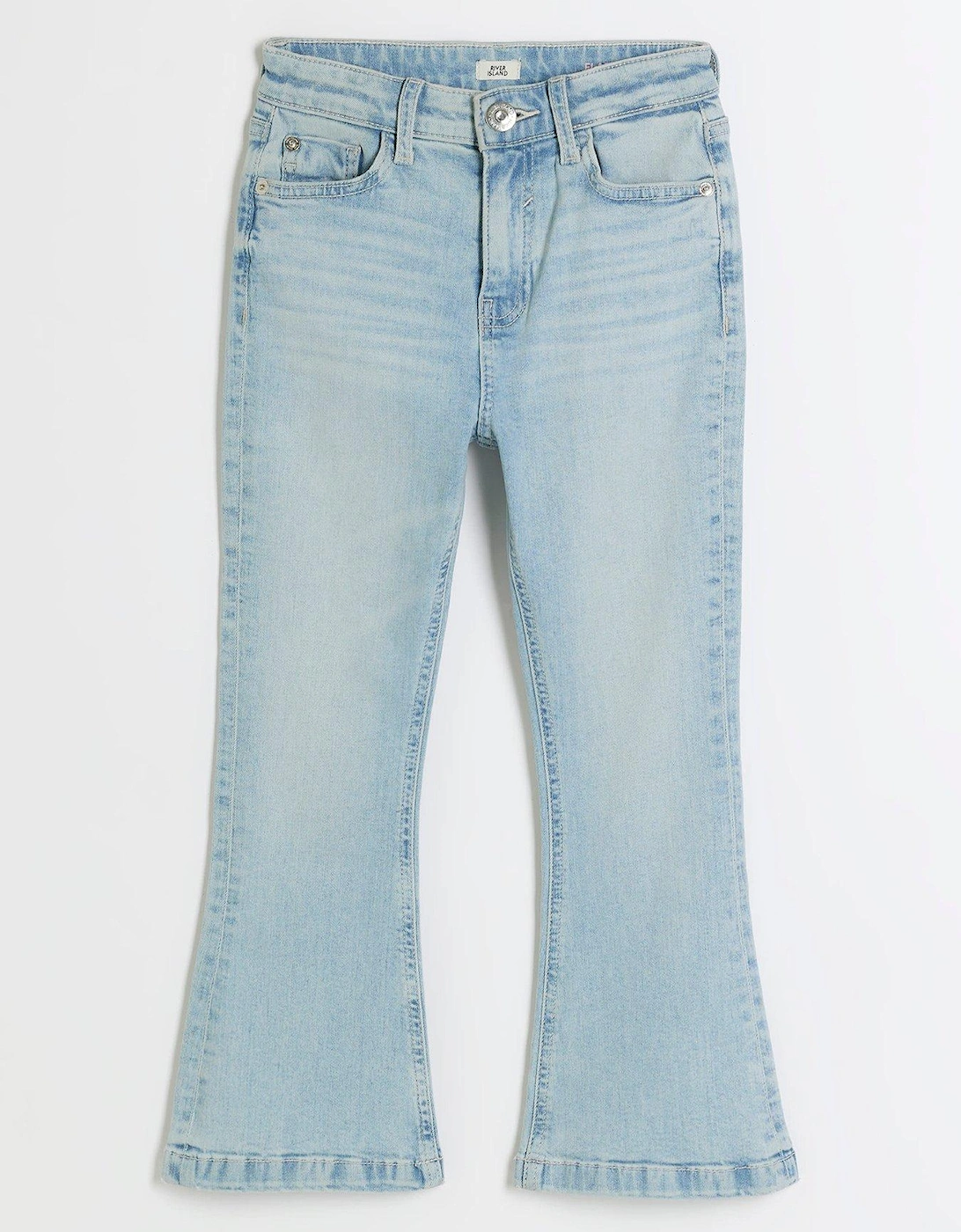 Girls Flared Jeans - Blue, 5 of 4