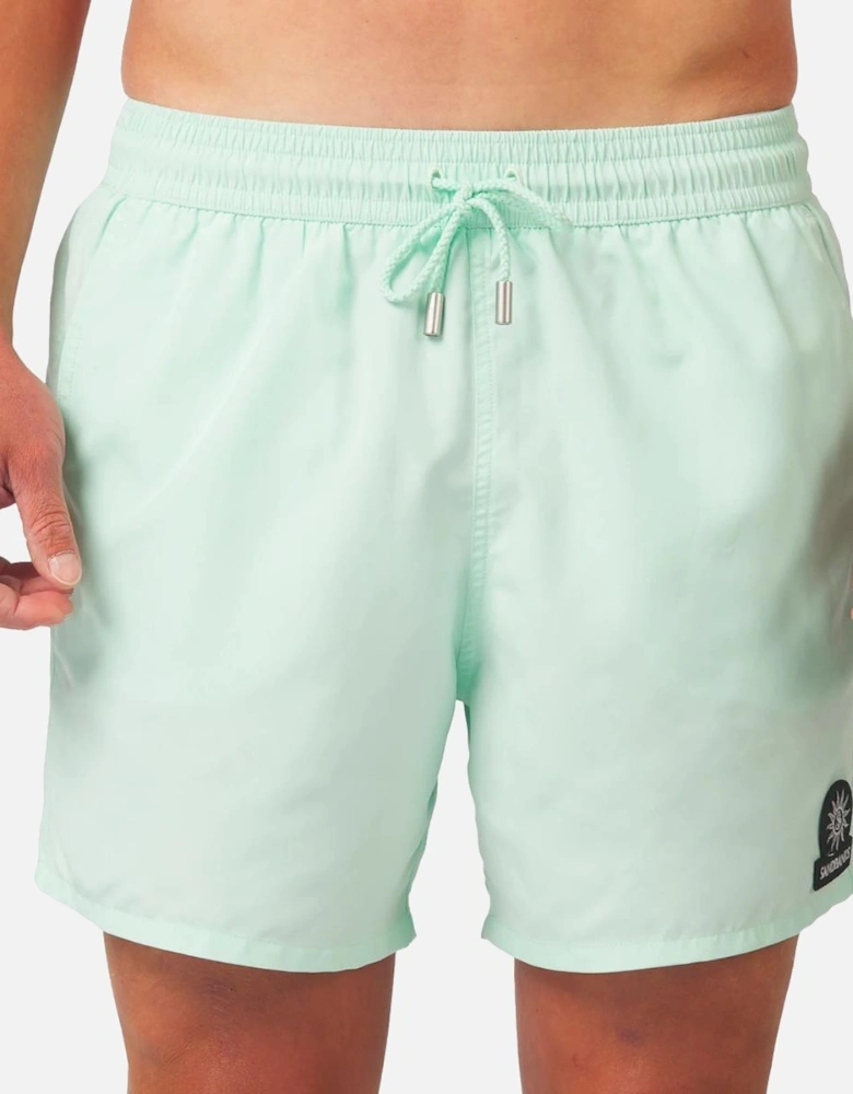 Badge Logo Swimshort Mint