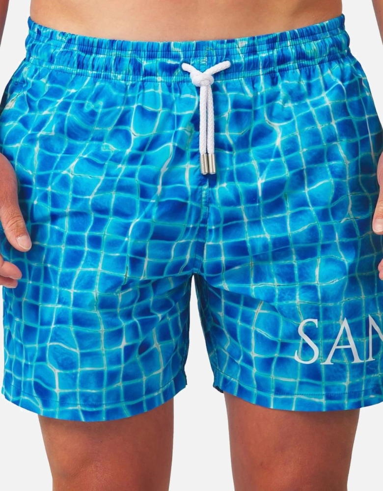 Mosaic Swimshorts Blue