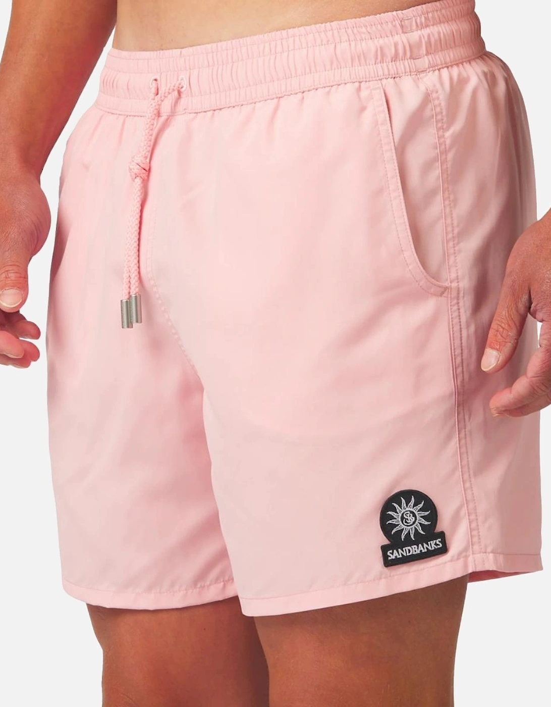 Badge Logo Swimshort Crystal Rose