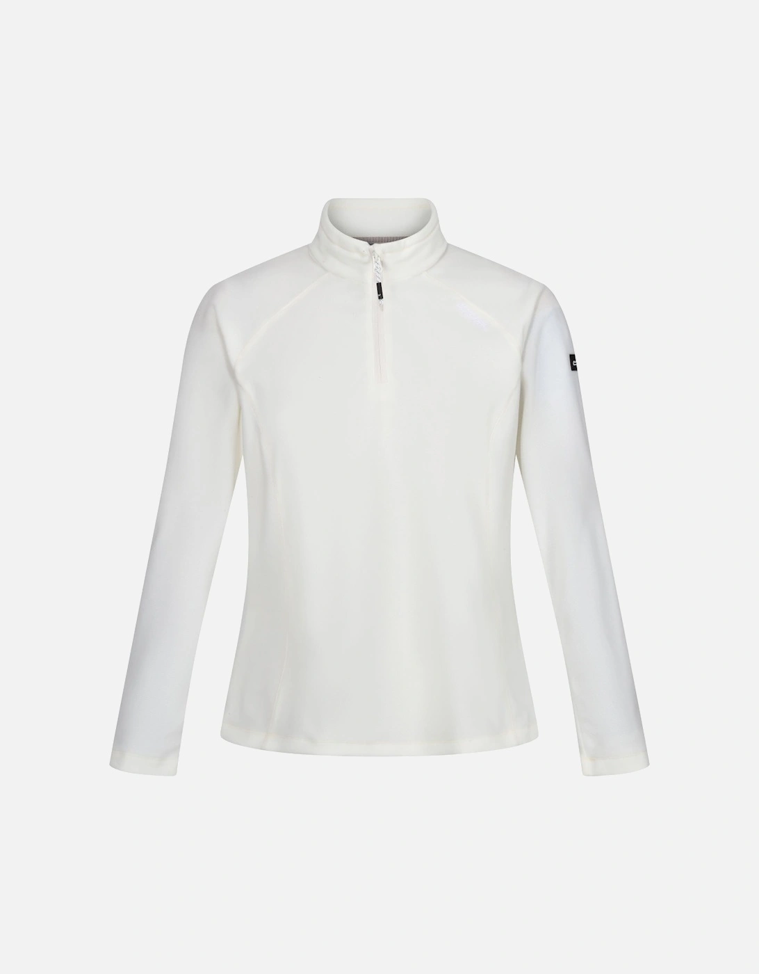 Regatta Women's White Montes Half Zip Lightweight Microfleece Top - : Size 16
