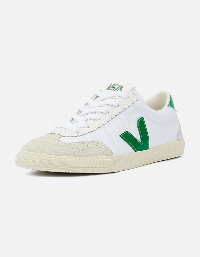 Volley Women's White/Emeraude Trainers