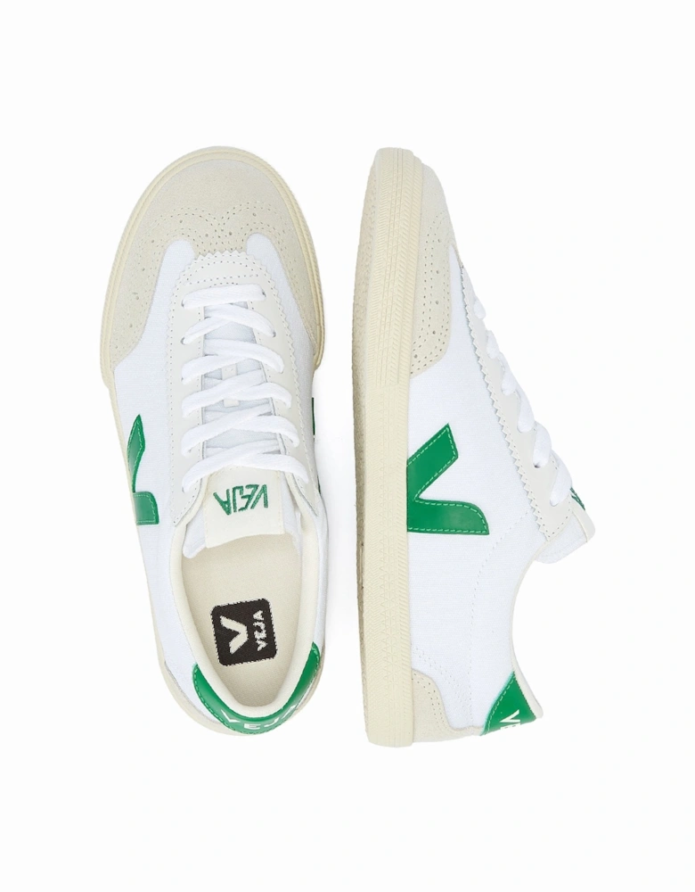 Volley Women's White/Emeraude Trainers