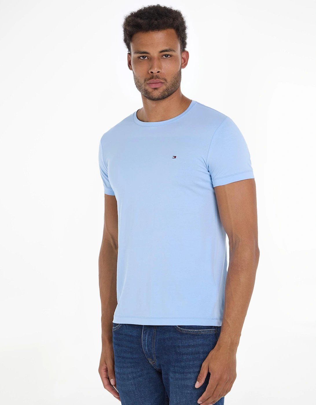 Mens Stretch Slim Fit Tee, 6 of 5