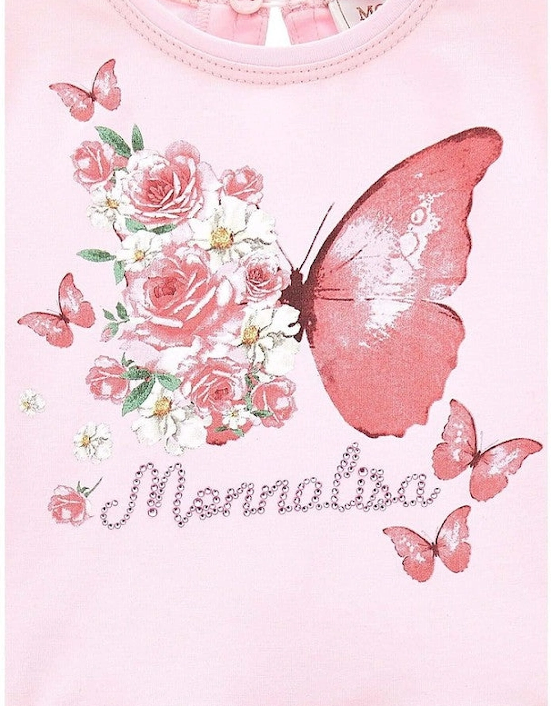 Baby Girls Pink Butterfly Dress