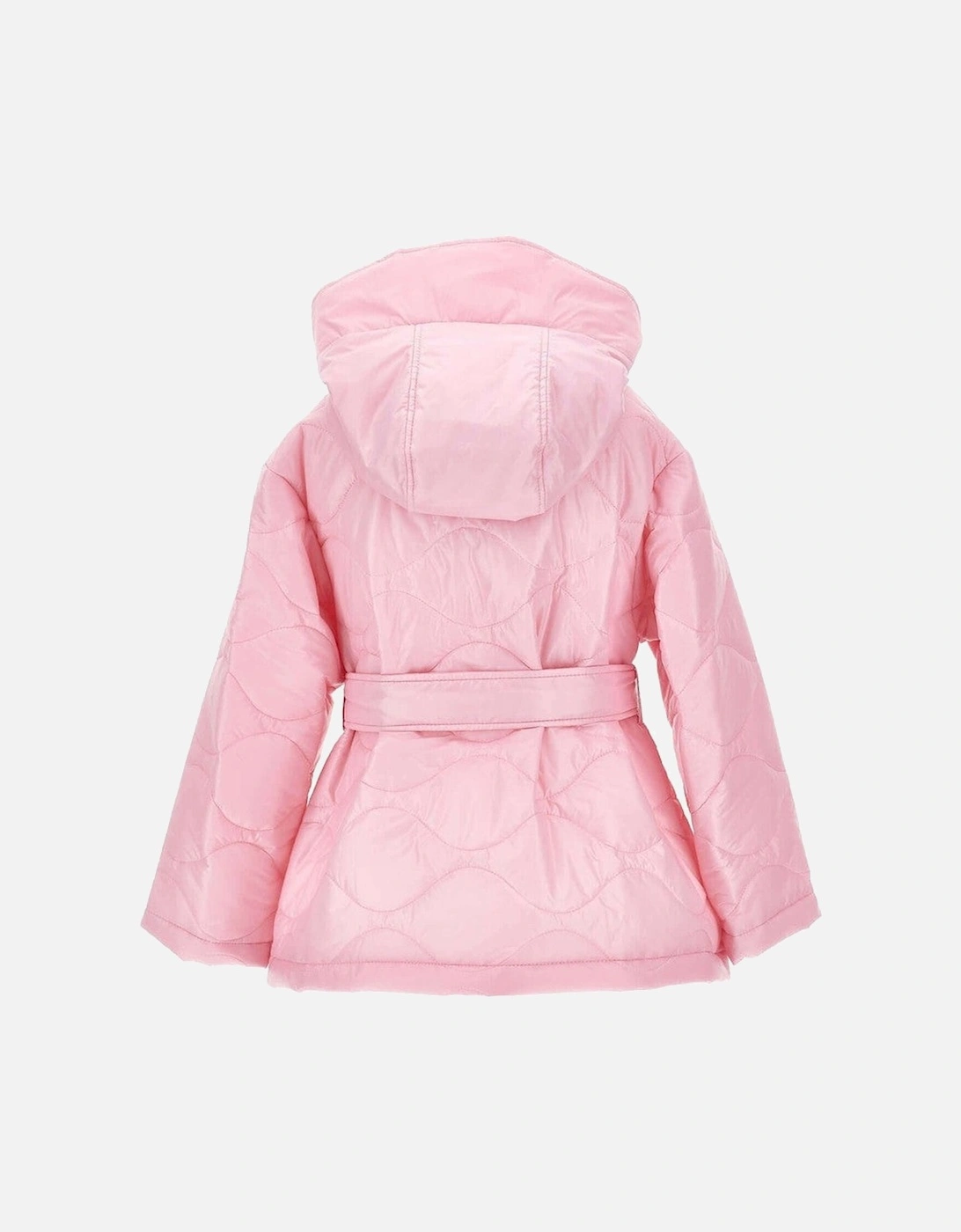 Girls Pink Hooded Jacket