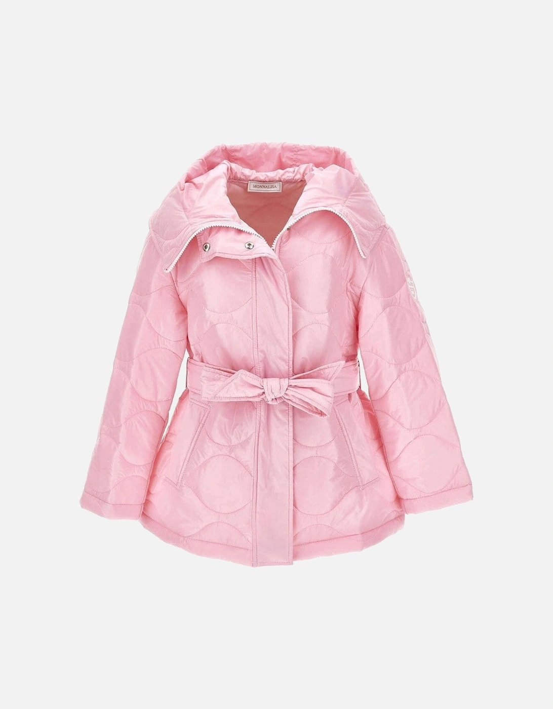 Girls Pink Hooded Jacket