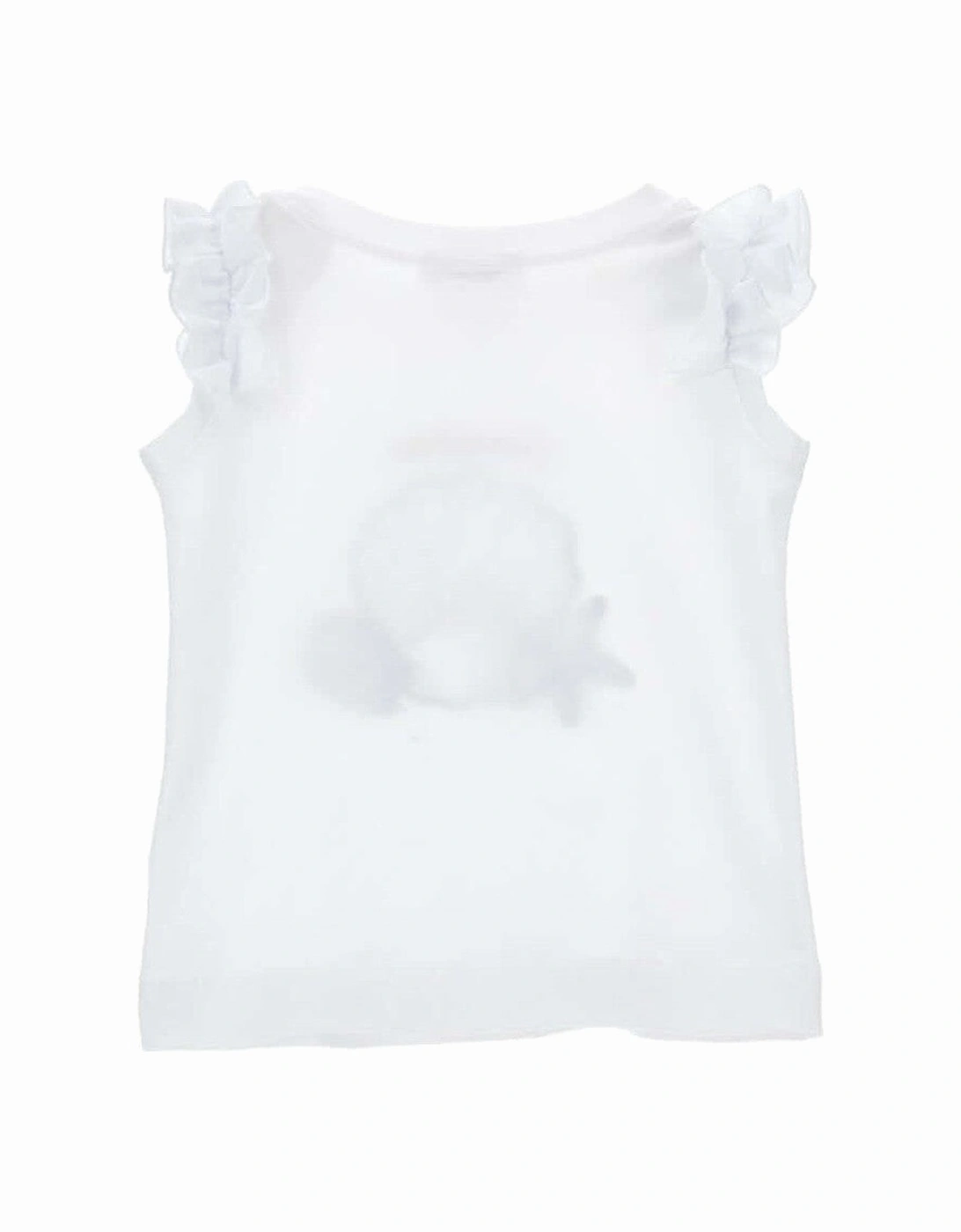 Girls White Shell T-Shirt