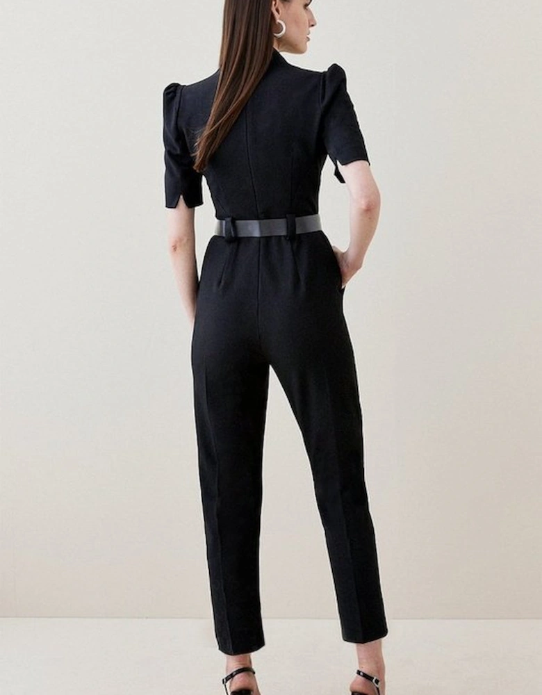 Petite Forever Belted Jumpsuit
