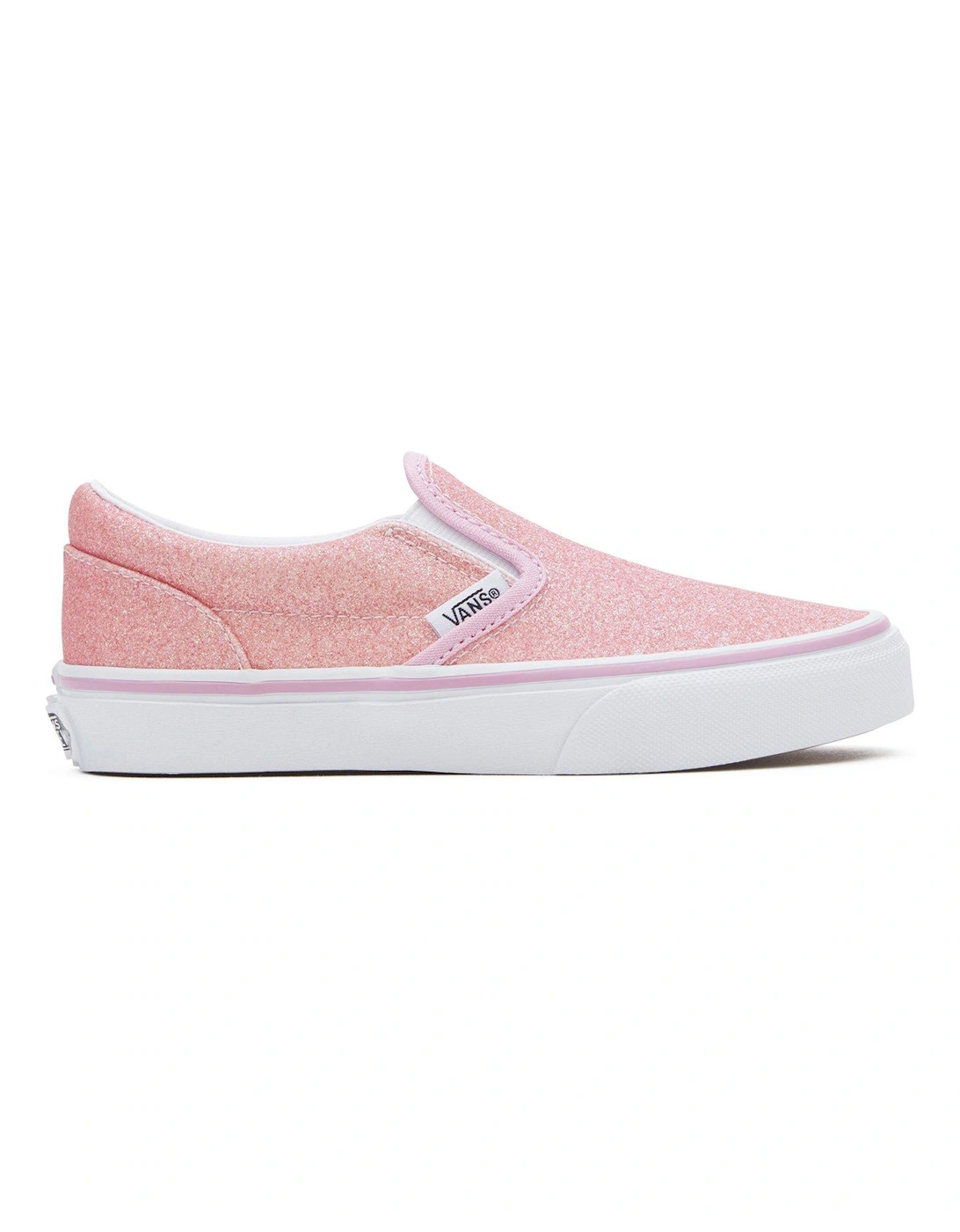 Kids Girls Classic Slip-On Trainers - Pink, 7 of 6