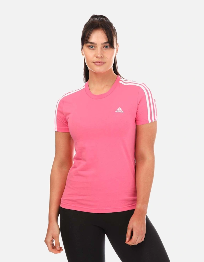 Womens Badge of Sport Slim T-Shirt