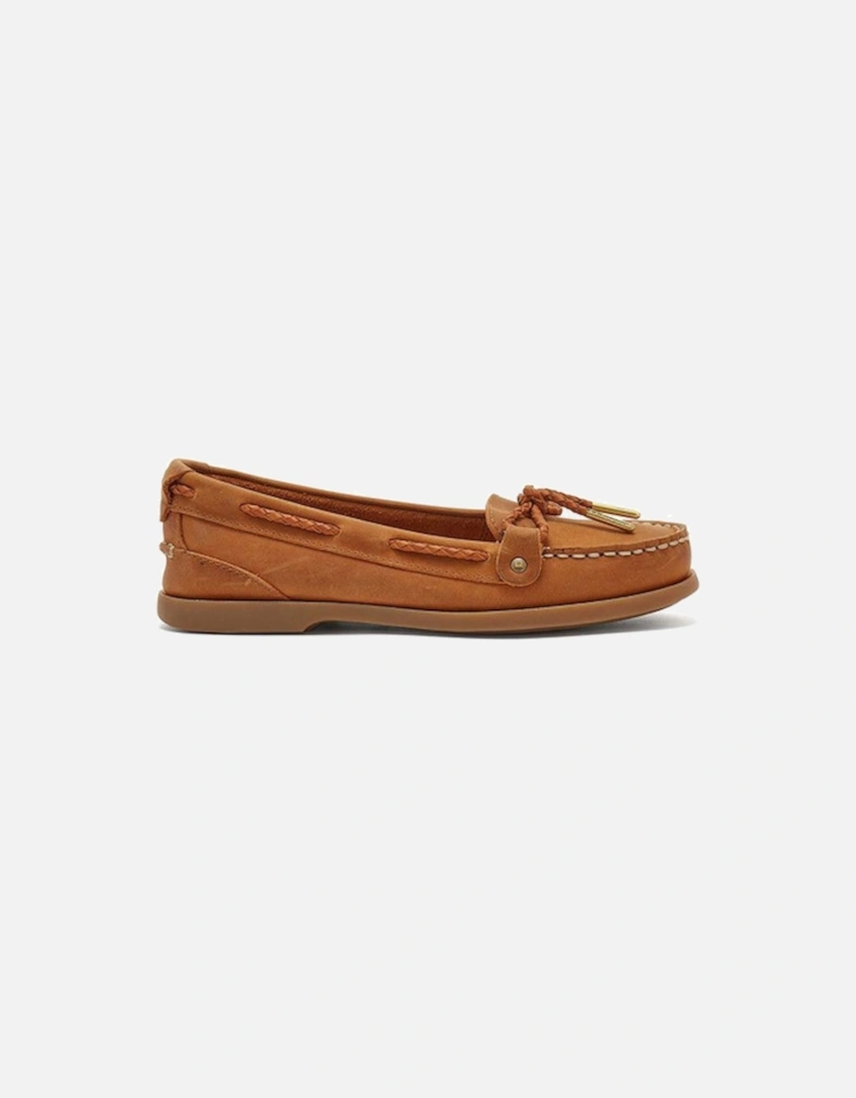 Women's Rota G2 Nubuck Slip On Boat Shoe Walnut