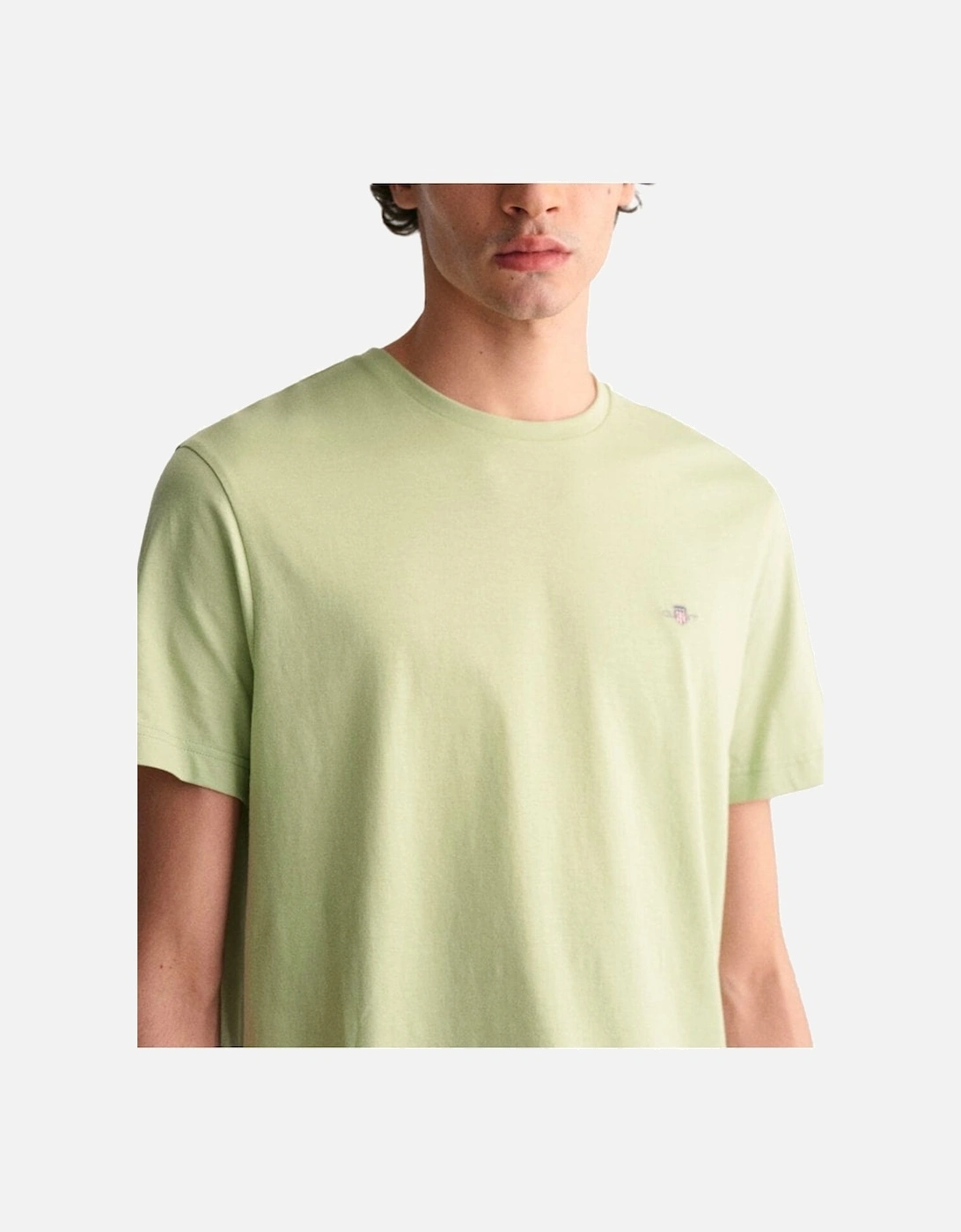 Regular Shield Short Sleeve T Shirt Milky Matcha