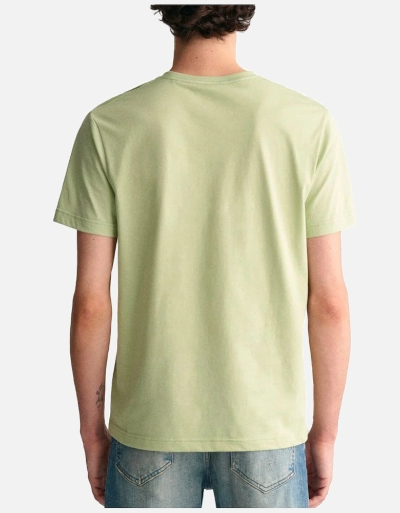 Regular Shield Short Sleeve T Shirt Milky Matcha