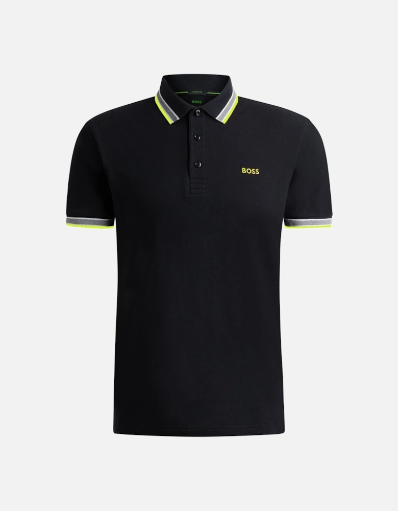 Men's Black Paddy Polo Shirt