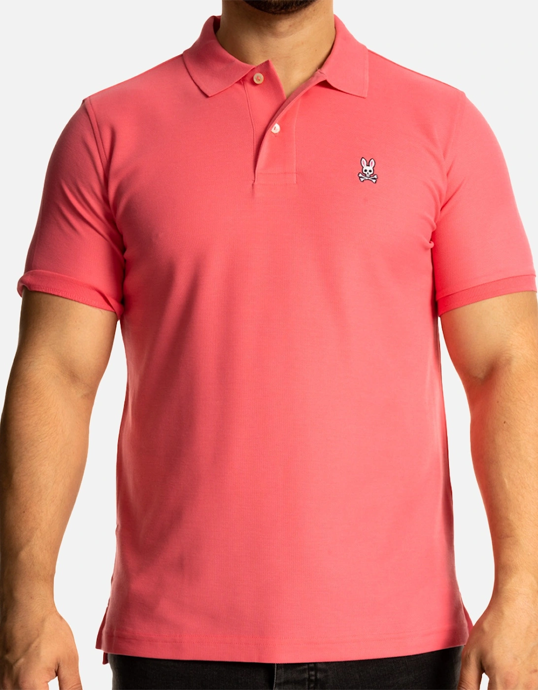 Mens Classic Polo Shirt (Pink), 8 of 7