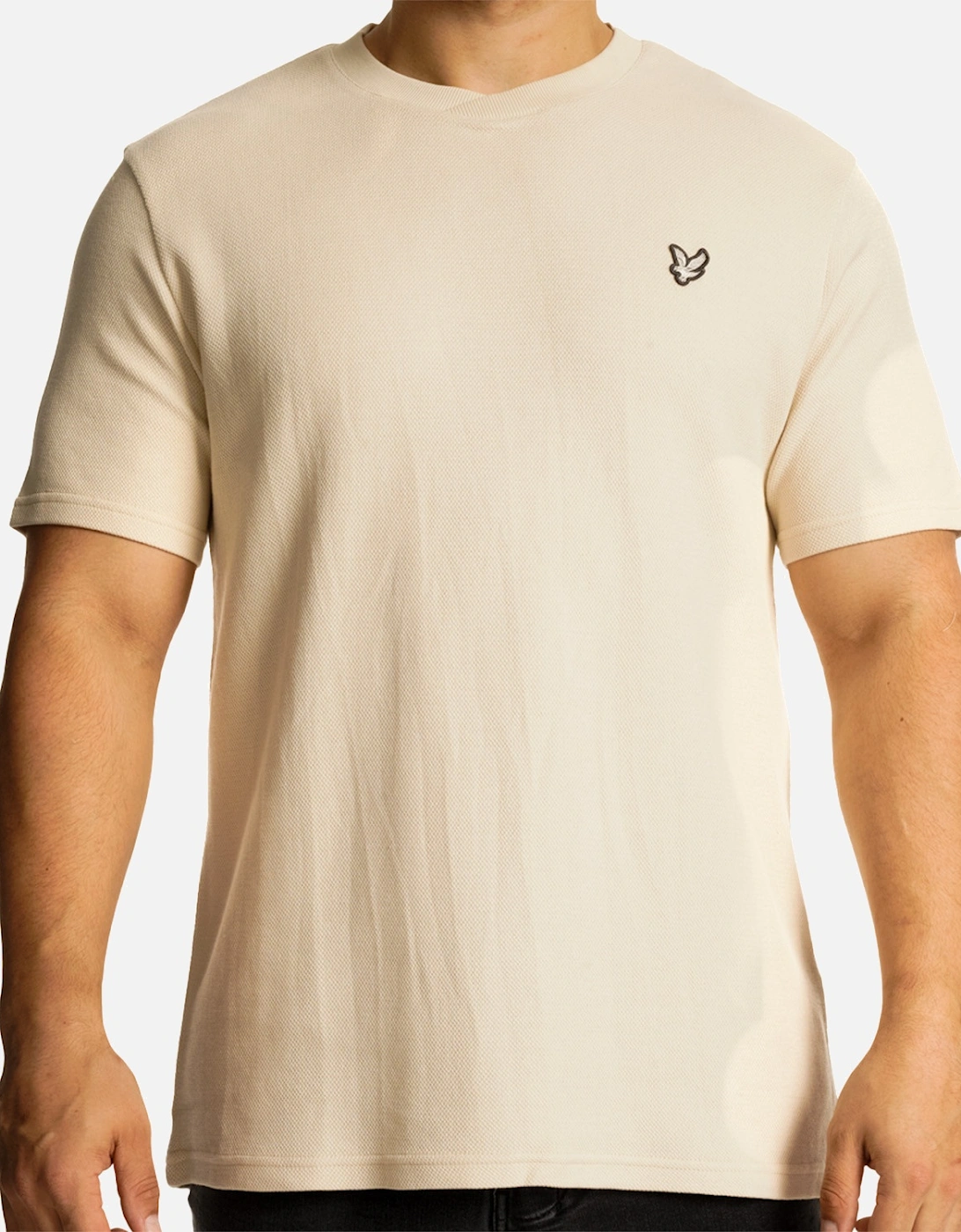 Lyle & Scott Mens Utility T-Shirt (Beige), 8 of 7