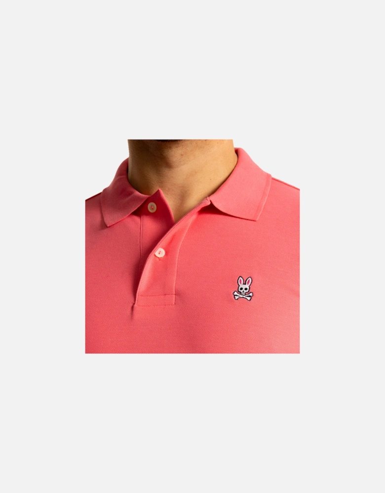Mens Classic Polo Shirt (Pink)