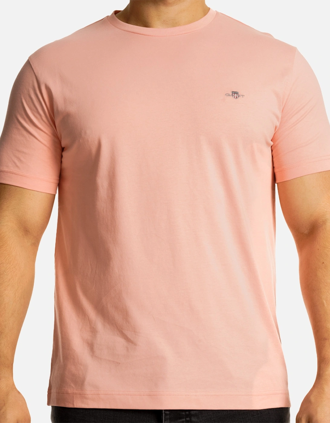Mens Regular Shield S/S T-Shirt (Pink), 8 of 7